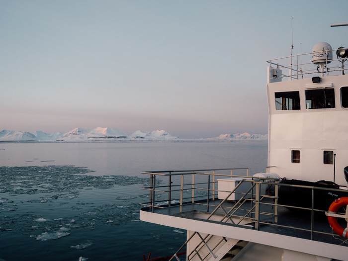 MV Vikingfjord in Svalbard Zodiac Deck Secret Atlas.jpg